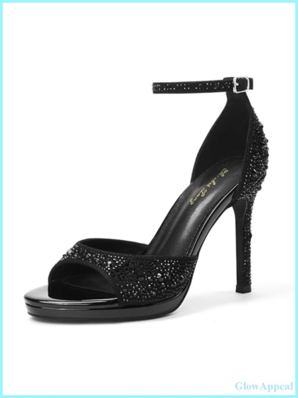 High Heels Round Open Toe Platform Heeled Sandals